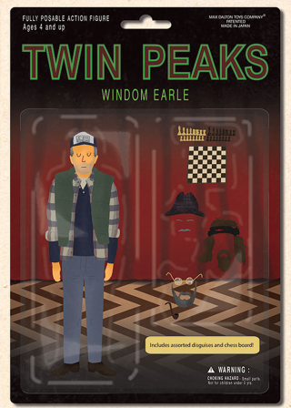 Illustration for article titled Twin Peaks Action Figures Have The Best Accessories Possible